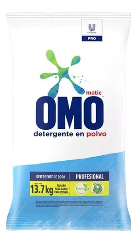 Omo Detergente En Polvo 13.7 Kg Lavanderia Y Hogar