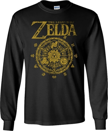 Zelda Playeras Manga Larga Para Hombre Y Mujer D2