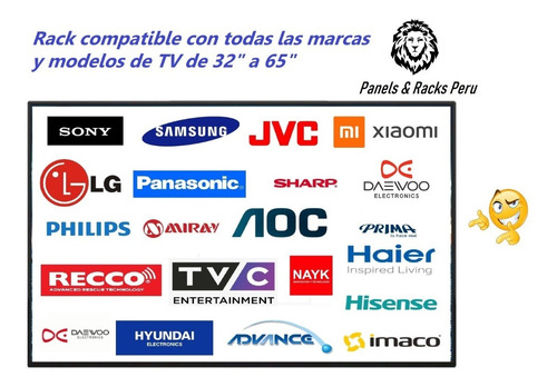 Rack Extensible Para Tv Doble Brazo / Envíos / Instalación