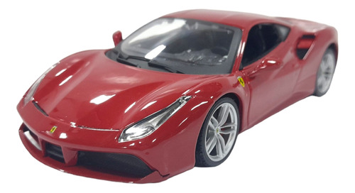Ferrari 488 Gtb 1:24 Auto Escala Burago Diecast Coleccion