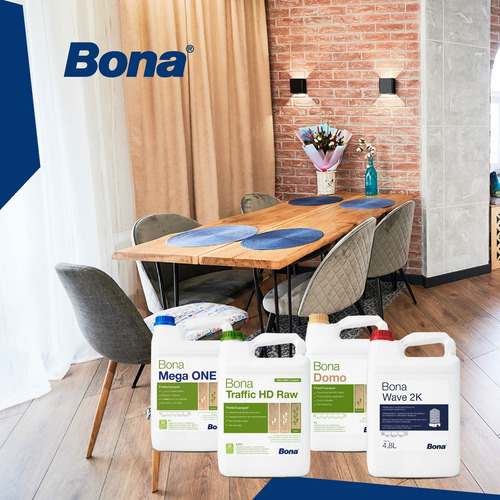 Bona Wave 2k Base Agua Pisos/muebles Acabado Semimate