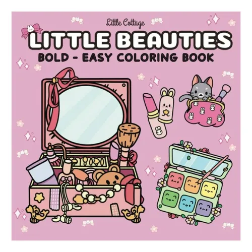 Libro Para Niños De Colorear Cozy Girl Little Beauty 55 Pág