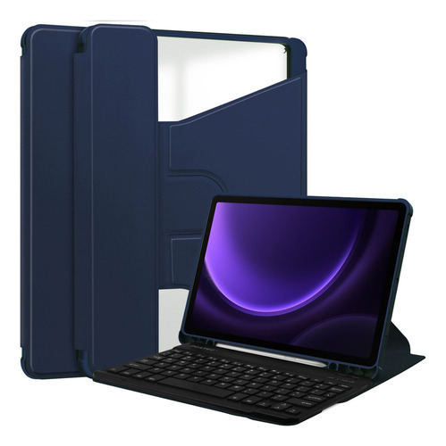 Funda Tablet Con Teclado For Galaxy Tab S9 Fe X510 / X516b