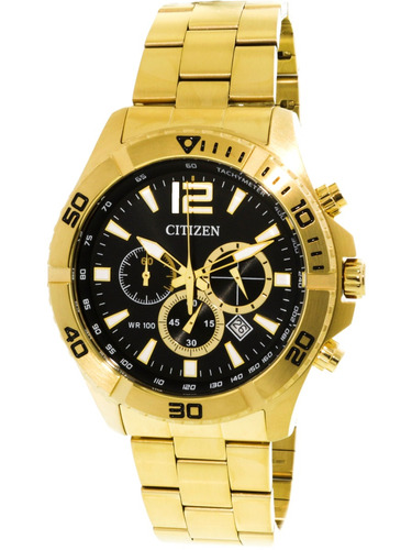 Reloj Citizen Para Hombre An8122-51e De Cuarzo Chapado En