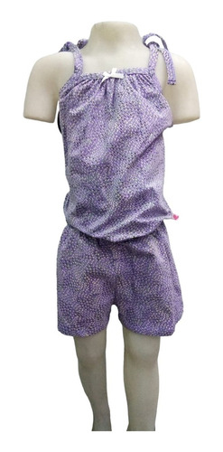 Pijama Verano Entero Mono Nena Mini Promesse 12147