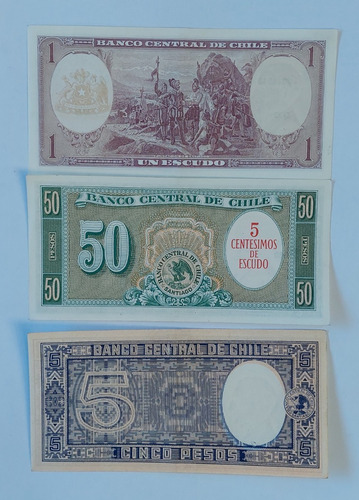 Imagen 2 de 2 de 3 Billetes Nuevos