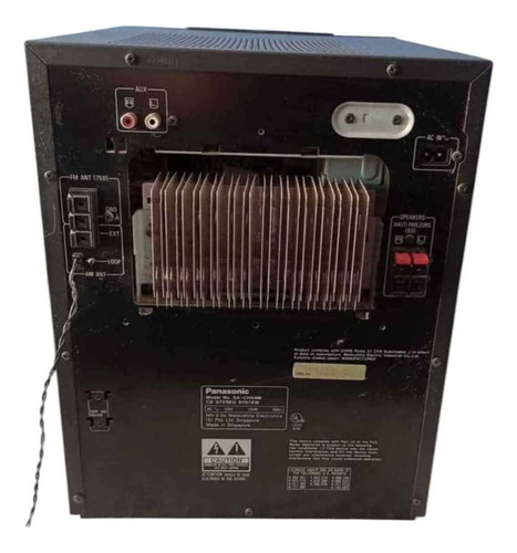 Minicomponente Panasonic Modelo M Potencia Rms Alta Negro 45 W (Usado)
