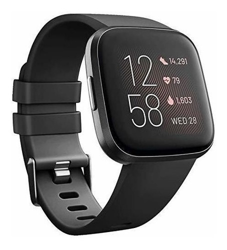 Malla Para Fitbit Versa 2/ Versa/lite/se Negro Large