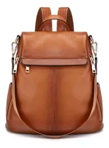 Comprar Kattee Mochila Antirrobo Para Mujer Bolso De Hombro De Cuero