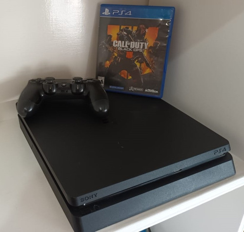 Sony Playstation 4 Slim 500gb Slim Color  Negro Azabache