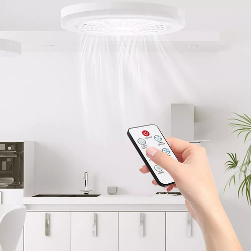 Ventilador De Techo P Con Luz De Control Remoto E27
