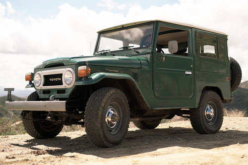 Auto Escala 1/24 Toyota Fj40 Land Cruiser Verde 4x4 Motormax