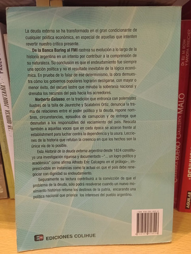 De La Banca Baring Al Fmi - Norberto Galasso - Ed Colihue (Usado)