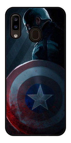 Case Capitan America  Samsung A8 2018 / A5 2018