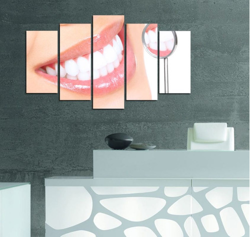 Cuadro 60x100cm Odontologia Dentista Medicina M5