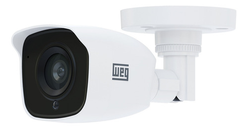 Câmera Segurança Analógica Bullet Full Hd 2,8mm Branco Weg