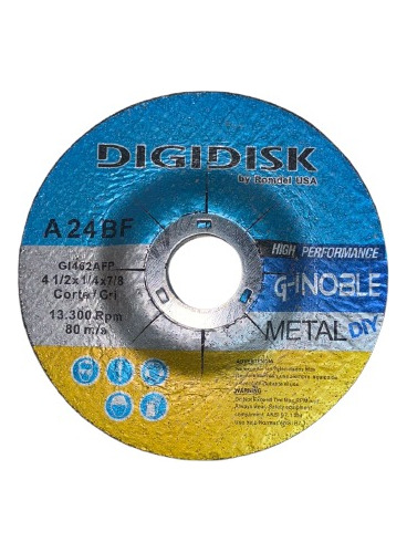 Disco De Esmerilar De 4 1/2 Marca Digidisk