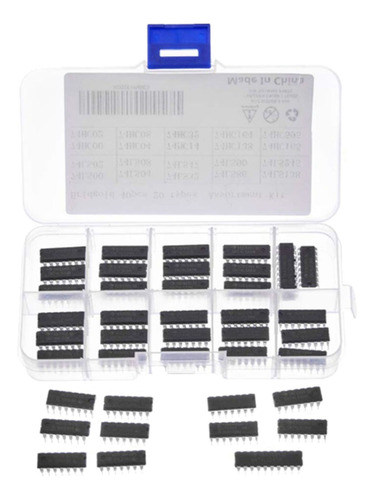 Kit Surtido De Circuitos Integrados Lógicos De Bajo Consumo