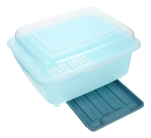 Estuche De Plástico Para Guardar Cubiertos, Cuencos, Platos,