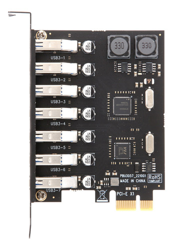 Adaptador De Tarjeta De Expansión Pci-e Usb 3.0, Adaptador H