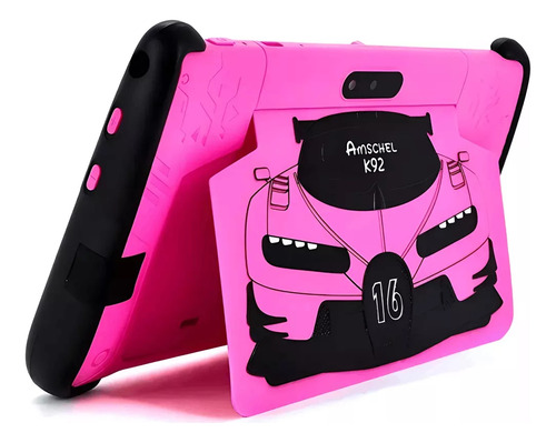 Tablet Amschel K92 4gb 16gb 7 Android Kids - Game Pad Color Rosa Chicle