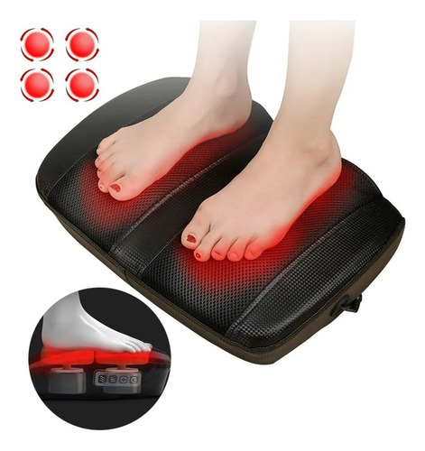 Eléctrico Shiatsu Amasamiento Spa Pies Piernas Masajeador