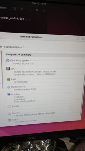 Imagen 7 de 8 de Hp Z440 Xeon E5-2697v4 18 Nucleos 32gb Ram Disco Nvme 1tb