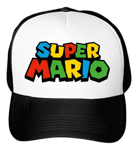 Gorra Mario Bros Peach Bowser Ajustable Unitalla Trucker