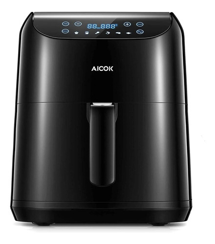 Freidora De Aire Aicok 5.5l 6 Programas Panel Táctil -fa4156 Color Negro