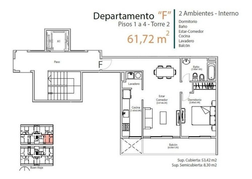 Imagen 14 de 14 de Departamento De 2 Ambientes En Complejo Jardin - Moron Centro