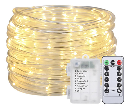 Para Cable De Luz Led Multicolor De 12 M Con