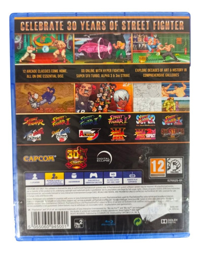 Street Fighter 30th Anniversary Collection Ps4