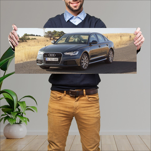 Cuadro 30x80cm Auto 2011 Audi A6 Sedan S Line Au 635