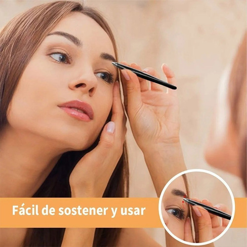 Juego De Pinzas Para Cejas, Acero Inoxidable, Tijeras 7pcs