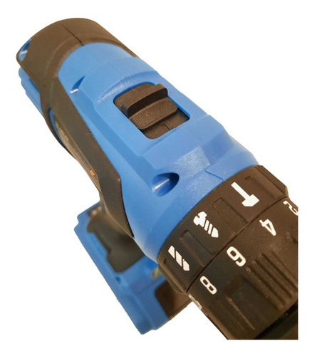 Imagen 4 de 8 de Taladro Percutor Inalambrico Litio Logus 18v Max + Maletin