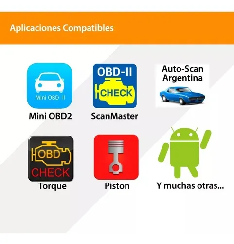 Scanner Automotriz Multimarca Elm327 Obd2 V2.1 Bluetooth Ecu