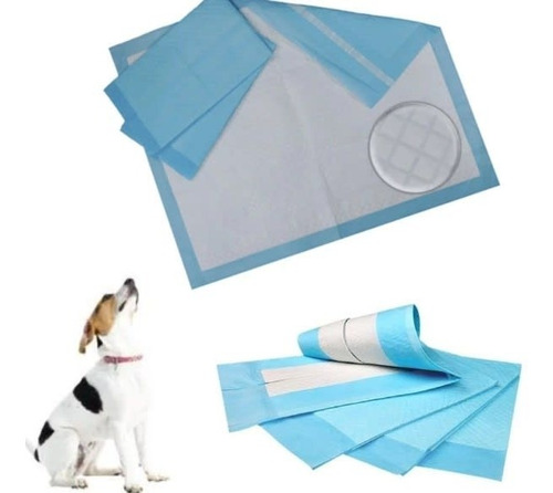 Imagen 2 de 3 de Sabanillas Training Pads 100 Unidades (60 X 60 Cm)
