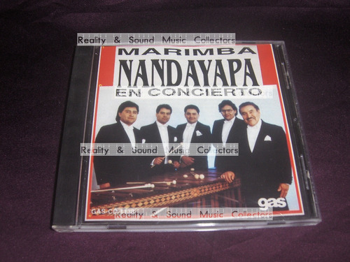 Marimba Nandayapa En Concierto Cd Discos Gas 1994