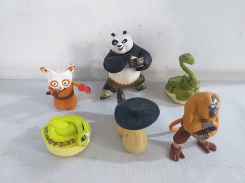Figuras De Kunfu Panda Mcdonalds (Usado)