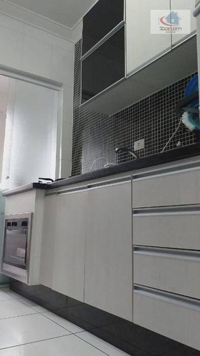 Imagem 7 de 22 de Lindo Apartamento Com Varanda Gourmet Em São Caetano - Ap0614