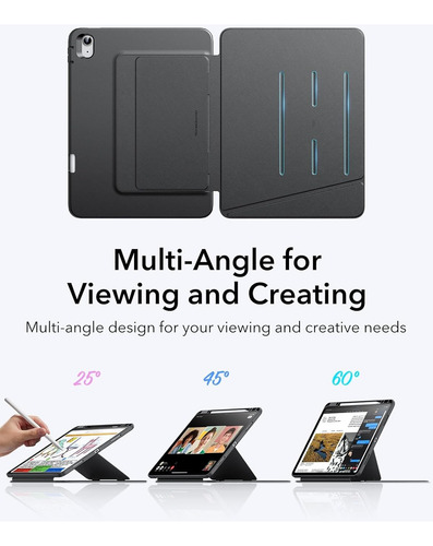 Carcasa Funda Esr Para iPad Air Flip Hybrid M3 M2