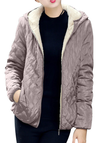 Abrigo Cálido Y Largo Para Mujer, Sudaderas Con Capucha, Cha