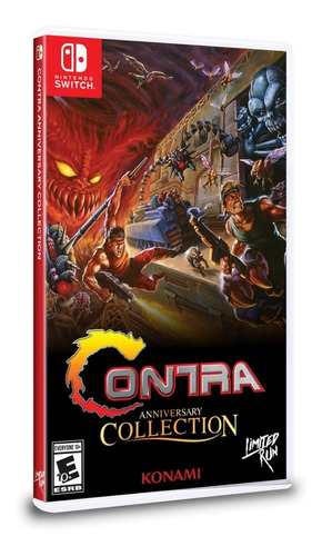 Contra Anniversary Collection Para Nintendo Switch Fisico