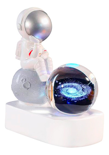 Lampara Astronauta Galaxia Led Escritorio Mesa Decoracion