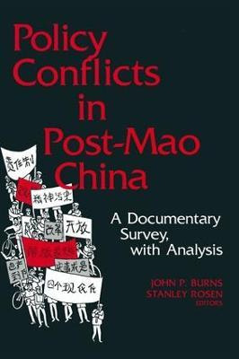 Libro Policy Conflicts In Post-mao China: A Documentary S...