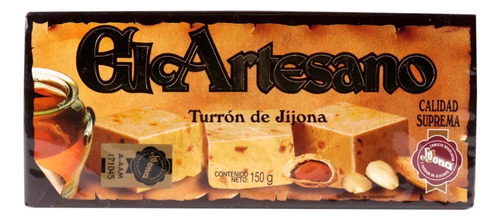 Turrón De Jijona El Artesano - Calidad Suprema - Importado