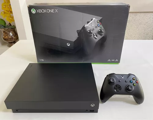 Xbox One X 1tb Seminovo Garantia E Nf