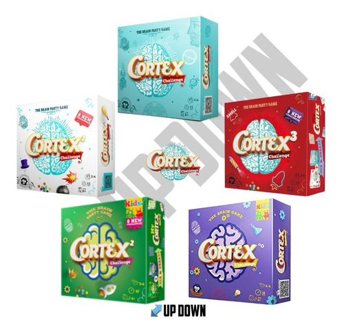 Cortex Challenge 1 - 2 Y Kids - Juego De Mesa / Updown