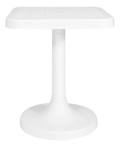 Mesa Iguazu Blanca Para Exterior Jardin 60cm Gardenlife