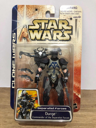 Lote De 4 Fig Cw Asajj Ventress, Durge, Seasee Tiin, Arc Red (Usado)